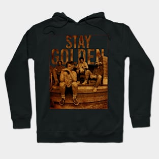 Stay Golden , Girls - Vintage Concept Hoodie